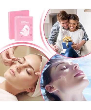 Stibtmr Facial Care Film Glow Up Facial Care Products 4 PartsMoisturizing Firming Patches For Sleep Beauty Eye Neck Spa - Buy Online on GoSupps.com