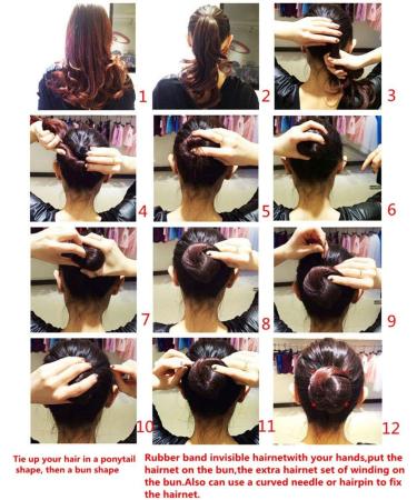 KKTech 15pcs Invisible Hair Nets - 20 inches (50cm) Light Coffee | Elastic Edge Mesh - Buy Online on GoSupps.com