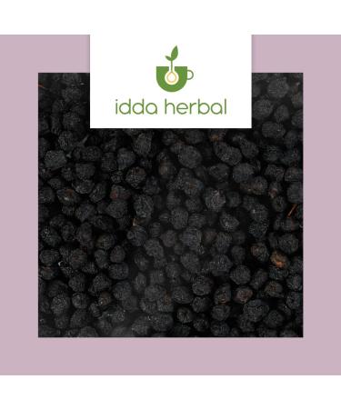 Organic Dried Chokeberry (500g) Organic Grown Whole Aronia Berries 100% Natural and Pure Ready to Eat Fruit Snack Vegan - Buy Online on GoSupps.com