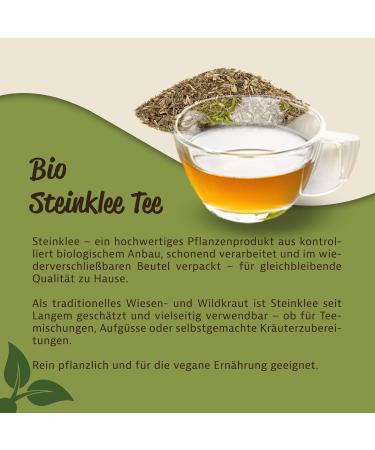 Jeske Sports Supplies Mynatura Organic stone clover tea I stone clover herb I herbal tea I natural product I honey clover I local herbs I in bag 250 g - Buy Online on GoSupps.com