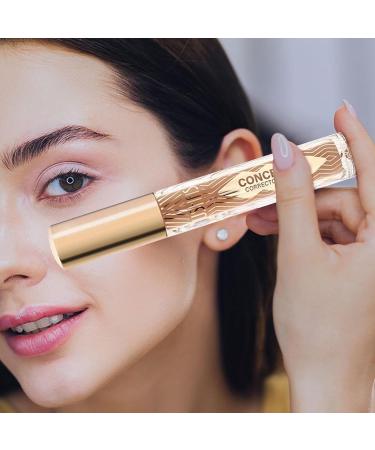 Liquid Base Foundation 27g Full Coverage Facial Makeup Concealer Full Coverage Concealer Foundation Cream Liquid Foundation Matte Creamy Dark Circle Liquid Concealer for Business Trip Shopping - Buy Online on GoSupps.com