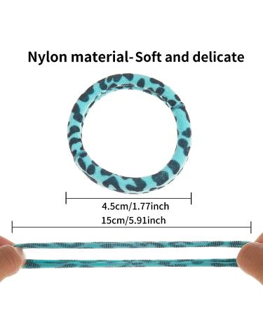 48PCS Colorful Large Thick Hair Ties Set - Fun Mini Seamless Elastic Ponytail Holders for Women, Girls & Kids - Buy Online on GoSupps.com