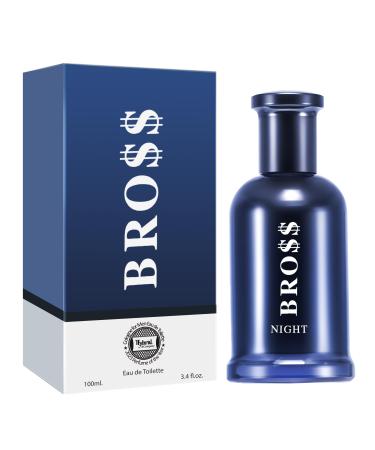 Hybrid & Company Bro$$ Night For Men Pour Homme Eau De Toilette Natural Spray 3.4FL.OZ
