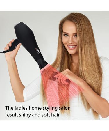 Professional Salon Grade Hair Dryer 1875W | Fast Drying Ionic Infrared Blow Dryer with Diffuser & Comb | Low Noise 2 Speed 3 Heat Settings - Black - Buy Online on GoSupps.com