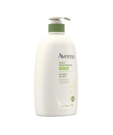 Aveeno Daily Moisturizing Body Wash 33 fl. oz - Pack of 6 | Soap-Free, Dye-Free, Lightly Fragranced - Buy Online on GoSupps.com