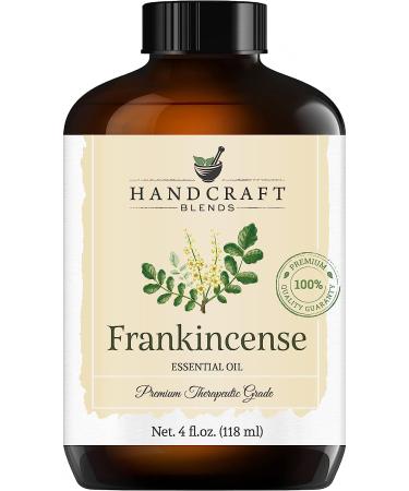 Premium 100% Pure Frankincense Essential Oil - 4 fl. Oz - Therapeutic Grade with Glass Dropper | Handcrafted & Natural - Buy Online on GoSupps.com