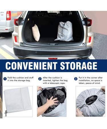 BCOCHAO Dog Car Seat - Safe and Comfortable Pet Booster Seat for Travel - Easy to Clean - Gray - Buy Online on GoSupps.com