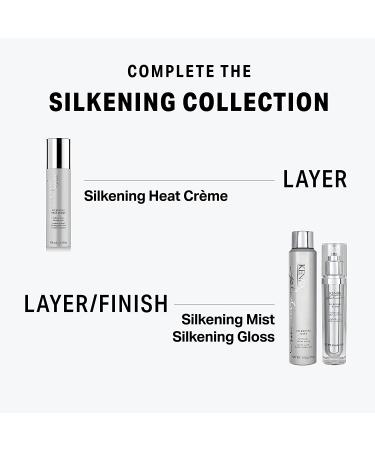Kenra Platinum Silkening Heat Cr me - Brilliant Shine Thermal Styler - 3.4 Fl Oz | All Hair Types - Buy Online on GoSupps.com