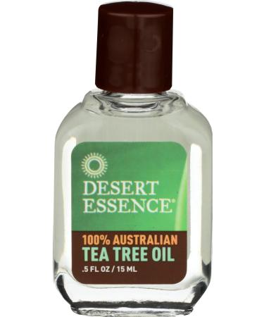 Desert Essence 100% Australian Tea Tree Oil 0.5 Fluid Ounce