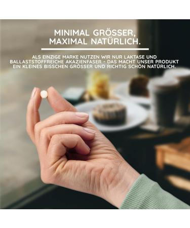 Nature Love Lactase - 90 High-Dose Tablets with 14500 FCC | Vegan Acacia Fiber No Additives | Lab-Tested | Made in Germany - Buy Online on GoSupps.com