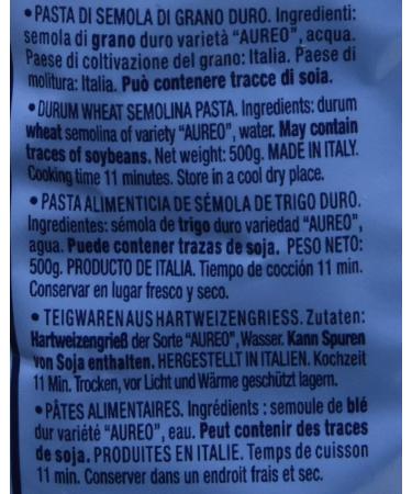  Italian Gourmet E.R. Voiello Pasta Gran Fusilli Pack of 5 100% Italian pasta N180 500 g + Polpa Italian Gourmet 400 g - Buy Online on GoSupps.com