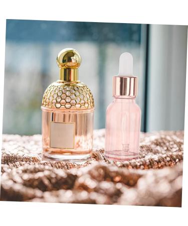  SOESFOUFU Set of 5 Rose Gold Storage Bottles 15ml Semi-Counter Bottles Travel Bottles - Buy Online on GoSupps.com