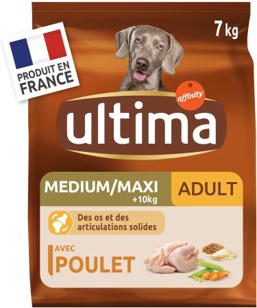 Ultima Dog Food Medium-Maxi Adult Chicken/Rice - 7 kg - Buy Online on GoSupps.com