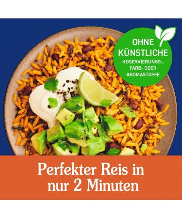 Ben's Original 3-Grain Mix with Quinoa Mexican - Express Rice (6 x 220g) for Quick Delicious Meals - International Shipping Available - Buy Online on GoSupps.com