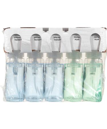 Dial Complete Antibacterial Foaming Hand Soap Variety Pack - Spring Water/Fresh Pear - 7.5oz Each - 5 Count Pack - Anti-Germ Formula - Convenient Hygiene Solution - Buy Online on GoSupps.com