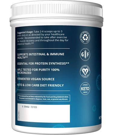 MRM L-Glutamine 1000 (2.2 lbs  1000g) - Muscle Recovery Supplement - Buy Online on GoSupps.com