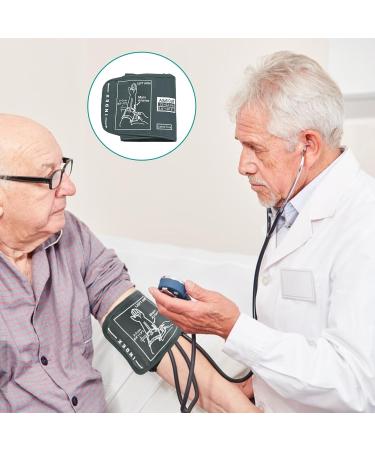Buy Blood Pressure Cuff (1PC 22-52cm) - Large Upper Arm Meter with 4 Extra Joints | Compatible with Most Devices (XL Dark Gray) - Fast International Shipping - Buy Online on GoSupps.com