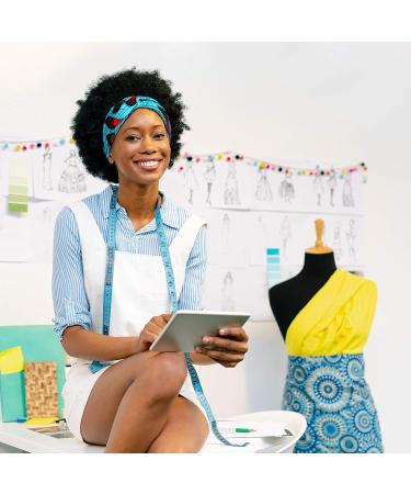 Willbond 8-Piece African Headband Set - Boho Printed Elastic Headbands for Women and Girls - Yoga Sports Workout Hair Accessories - Buy Online on GoSupps.com