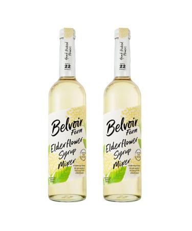 Belvoir Fruit Farms Elderflower Cordial (500ml) - Paquet de 2