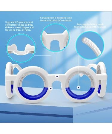 Hion Motion Sickness Glasses - Anti-Nausea Relief for Car, Air, and Sea Sickness - No-Lens Liquid Glasses for Adults and Kids (1 pair) - Buy Online on GoSupps.com