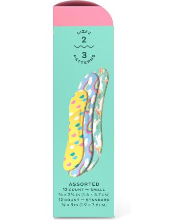 Welly Bandages Refill Pack - Unicorn Adhesive Flexible Fabric Bravery Badges - 24 Count (Pack of 4) for Kids | International Shipping Available - Buy Online on GoSupps.com