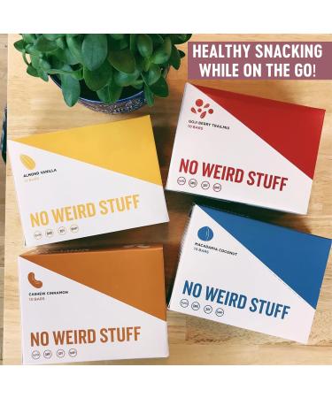 Mammoth Bar Variety Pack 10 Organic Protein Bars Prebiotic Paleo Gluten Free Egg Protein GMO Free Raw Premium Nuts - Buy Online on GoSupps.com