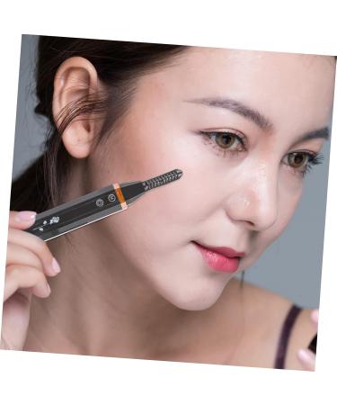 Housoutil Eyelash Curler USB Charging Heated Eye Lash Curler Eyelash Curling Clip Electric Lash Curler Natural Eye Lashes Curling Heated Curler to Rotate Abs Makeup Tools Portable 14.5X2.2X2.2CM - Buy Online on GoSupps.com