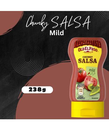 Old El Paso Squeezy Cream Pick N Mix - Choose From 2+ Flavours | Cool Soured Cream Topping Chunky Guacamole Mild Chunky Salsa - Pack of 2 - Buy Online on GoSupps.com