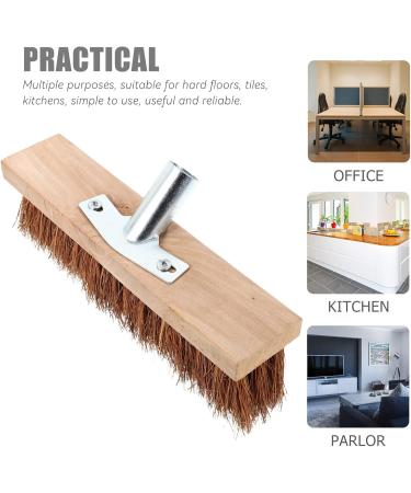 Healvian Bristles Brush Attachment Floor Scrub Brush Attachment Soft Bristle Brush Head Broom Attachment Accessories Bristles Kitchen - Buy Online on GoSupps.com