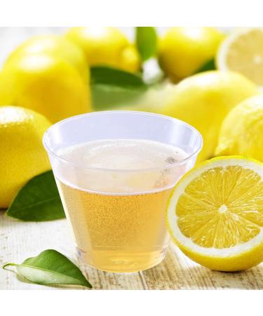 JOLLY CHEF 9 oz Clear Disposable Plastic Cups 100 Pack - Heavy-duty Party Glasses for Wedding & Holiday Parties - Buy Online on GoSupps.com