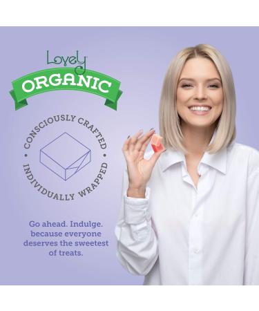 Lovely Candy Organic Sour Chewy Candies - 5 oz (142g) | Delicious & Naturally Sweet - Buy Online on GoSupps.com