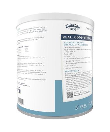Augason Farms Dried Whole Egg Product - 2lbs No. 10 Can | Long-Term Food Storage - Buy Online on GoSupps.com