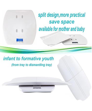 KAZETEC Digital Baby/Pet Scale | 220 lbs Max Weight Capacity, 60 cm Max Height, 10g Accuracy | Ideal for Babies, Adults, Cats, Dogs - kg/lb/oz - Buy Online on GoSupps.com