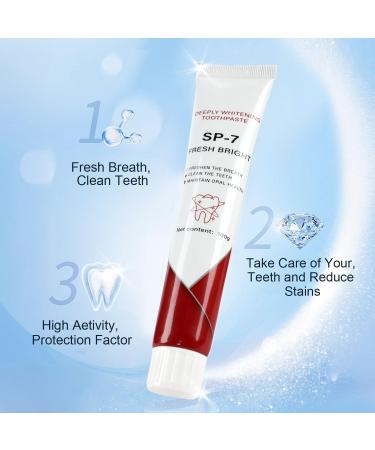 SP-7 Probiotic Toothpaste - Whitening Stain Removal & Freshness (2PCS) | Best Probiotic Dental Care for Bright Smiles - Buy Online on GoSupps.com