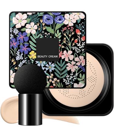  ulapithi BB Cream Foundation with Air Cushion BB Cream with Mushroom Top - Brightening Moisturizing Pigmented Liquid Foundation Moisturizing Air Cushion Long-Lasting Foundation Concealer - Buy Online on GoSupps.com