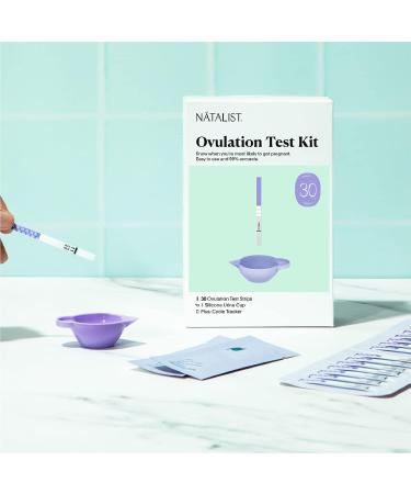 Natalist Ovulation Tests Kit - Clear & Accurate Results - 30 Count - Buy Online on GoSupps.com