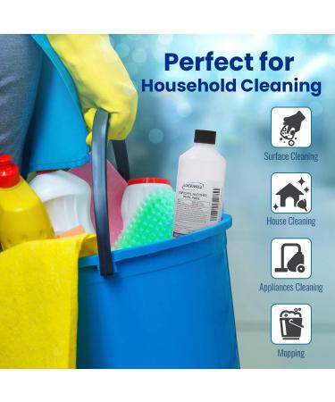 2 Litre (2 x 1L) Isopropyl Alcohol 99.9% Pure IPA Disinfectant Surface Cleaner 1 l (Pack of 2) - Buy Online on GoSupps.com