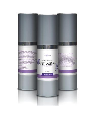 Pro Nuu Derma Serum - 2 Month Anti-Aging Supply | Best Eye Serum for Dark Circles & Wrinkles | Vitamin C & Skin Stem Cell Formula - Buy Online on GoSupps.com