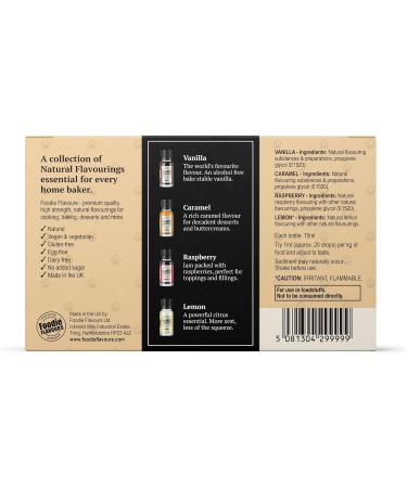 Foodie Flavours Baker's Collection Gift Set - Premium Ingredients for Baking Enthusiasts - Buy Online on GoSupps.com