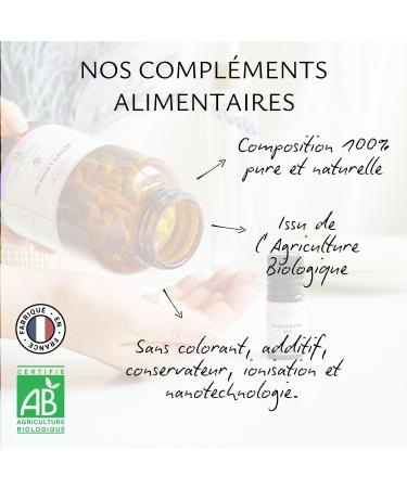 Royal jelly capsules + organic AB pollen - 100% pure and natural - MY COSMETIK - small pillbox - 90 capsules - Buy Online on GoSupps.com