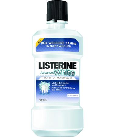  Listerine Listerine Advanced White 500ml Bottles (Pack of 3) - Buy Online on GoSupps.com