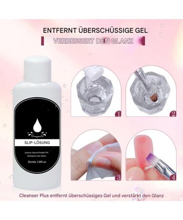  Generisch Set of 10 gel nail extensions - For spa wedding holidays and travel - Buy Online on GoSupps.com