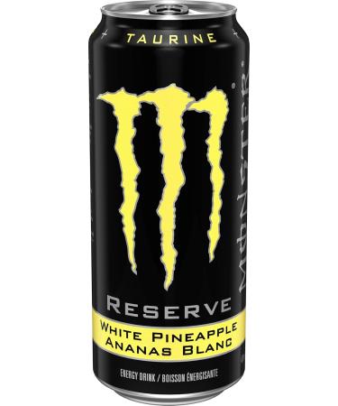 Monster Energy Reserve White Pineapple 473mL Cans Pack of 12 White Pineapple 473ml (Pack of 12) - Buy Online on GoSupps.com