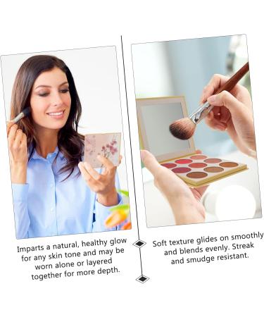 Healeved 1pc 9 Loose Powder Makeup Palette Makeup Pallet Makeup Blush Kit Cosmetic Powder Facial Beauty 1 g (Pack of 1) Assorted Color - Buy Online on GoSupps.com