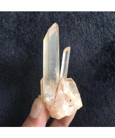 Gems for Decoration 70-80g Clear Natural Beautiful White Quartz Crystal Cluster Specimen Aura Crystal - Buy Online on GoSupps.com