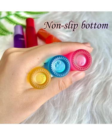 Buy 4PCS Colored 5ml Glass Roll-On Bottles for Essential Oils | Refillable & Portable - Ideal for Perfumes Lotions & Aromatherapy - Buy Online on GoSupps.com