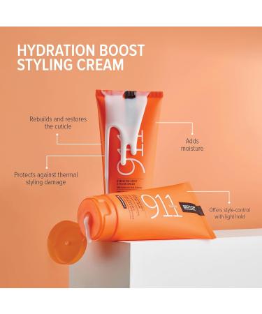 Biotop Professional 911 Quinoa Hydrating Styling Cream - Moisturizing & Smoothing for Frizz Control - Hyaluronic Acid - 6.08 oz International Shipping - Buy Online on GoSupps.com