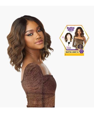 Sensationnel Butta Lace Front Wig - Natural Pre-Plucked HD Transparent Lace - BUTTA Unit 8 (1B) - Buy Online on GoSupps.com