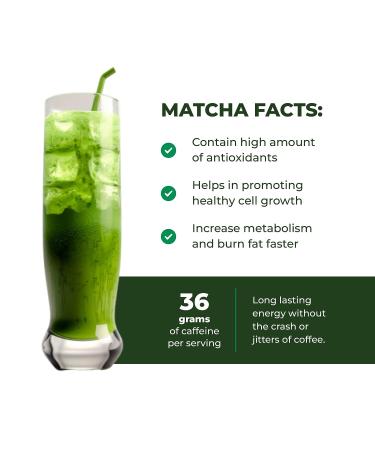 Tenzo Matcha Green Tea Powder - USDA Organic Authentic Japanese Premium Grade Matcha Latte - 1.06 Oz - Buy Online on GoSupps.com