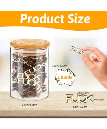 Audasi Fucks to Give Jar of Fucks Emergency Fuck Jar Jar of Fucks Gift Jar Wooden Fucks Gift Swear Jar Gift for Men Women Gag Gifts Fucks Jar of Gifts for Christmas Funny Spoof Birthday Gift - Buy Online on GoSupps.com